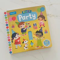 Busy Party - Push, Pull and Slide Book