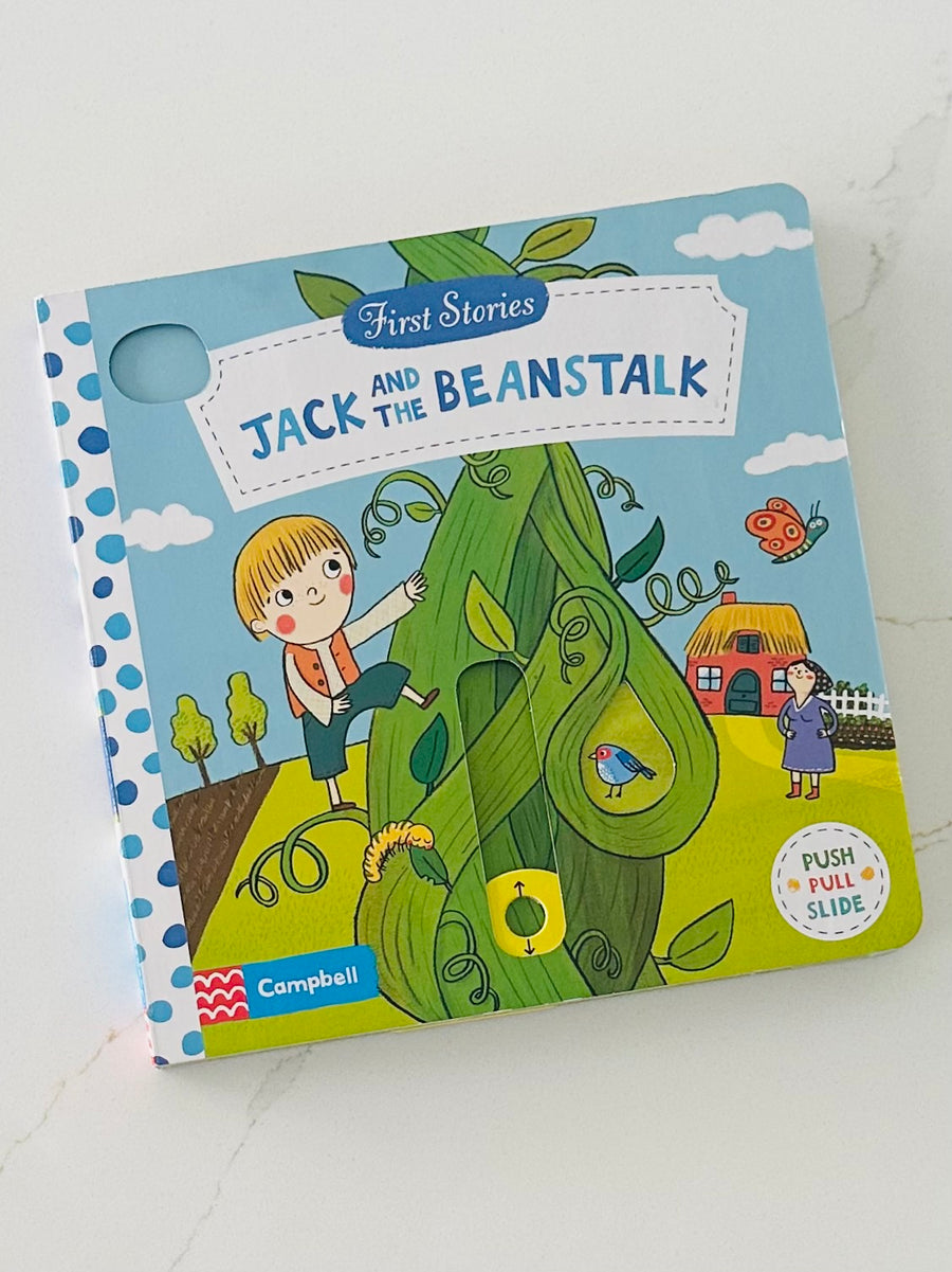 Jack and the Beanstalk: A Push, Pull and Slide book by Natascha Rosenberg