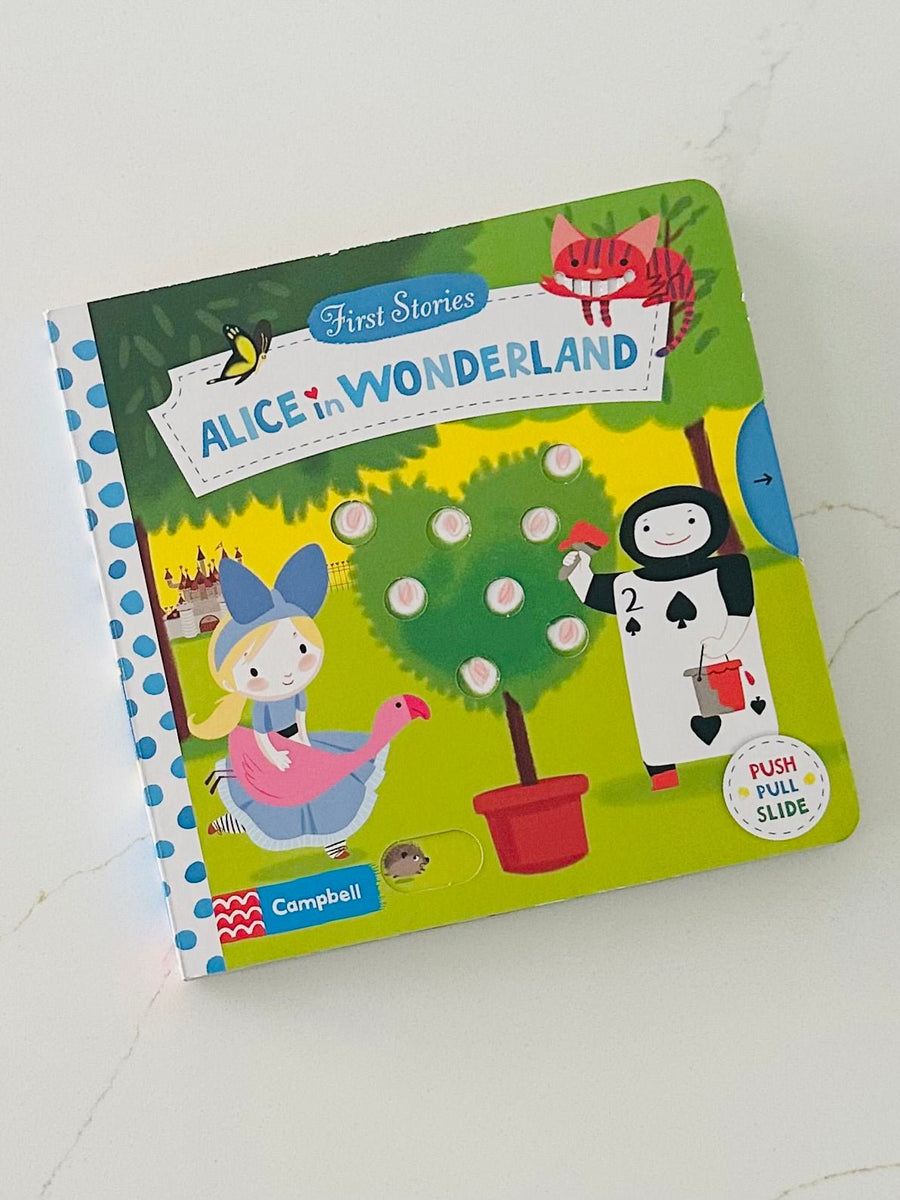 Alice in Wonderland: A Push, Pull and Slide book by Colonel Moutarde - Wondertivity