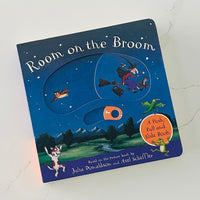 Room on the Broom: A Push, Pull and Slide Book by Julia Donaldson - Wondertivity